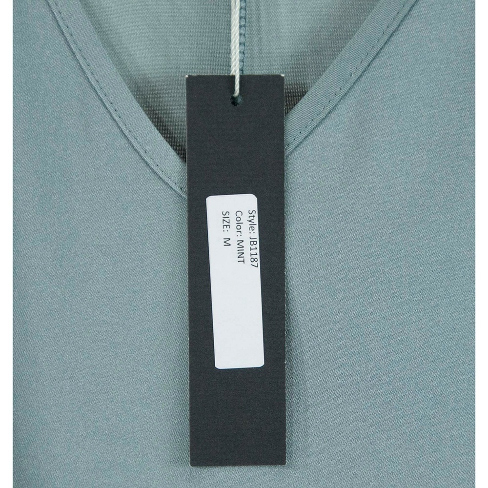 Josh Brodi Mint Silky Knit Sexy Bodycon Dress M - Picture 3 of 6